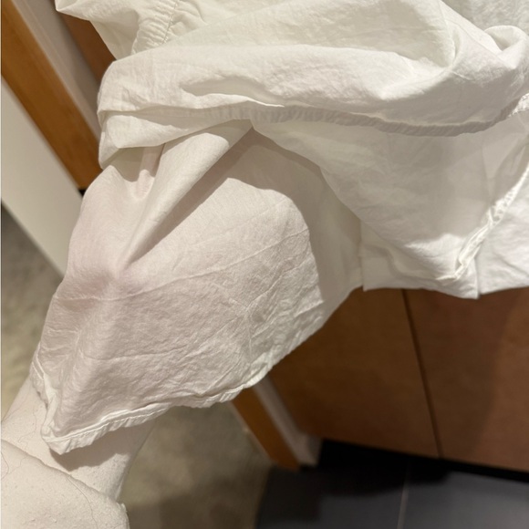 Sunday Best by Aritzia Martine Poplin dress in white. Small - Picture 4 of 9